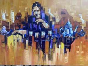 Photo de galerie - Peintre à l huile 