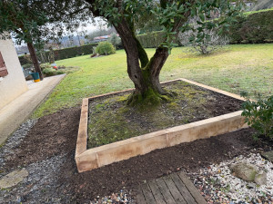 Photo de galerie - Pose de bordure 