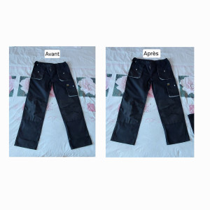 Photo de galerie - Ourlet sur pantalon de travail