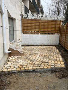 Photo de galerie - Pavages en pierre naturelle à Belleville, Paris 