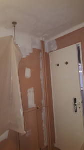 Photo de galerie - Préparation des murs avant peinture