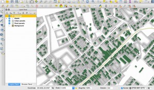 Photo de galerie - Cartographie et plan sur Qgis