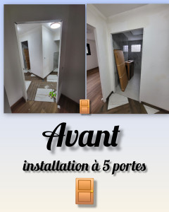 Photo de galerie - Installation de portes 