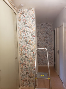 Photo de galerie - Tapisserie / peinture