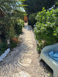 Photo de galerie - Réaménagement d’une allée de jardin