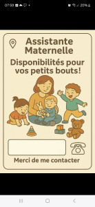 Photo de galerie - Je suis assistante maternelle agréé propose d'accueillir ou garder vos petits dans un environnement sécurisé chaleureux et adaptés à leurs âge. 