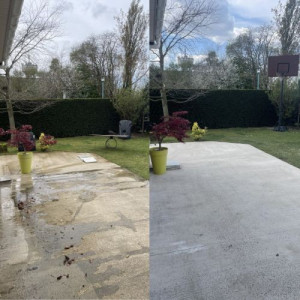 Photo de galerie - Nettoyage de terrasse