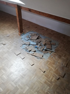 Photo de galerie - Pose de parquet - Revêtement de sol