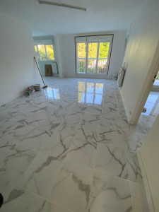 Photo de galerie - Finition carrelages et plaintes 