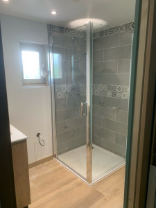 Photo de galerie - Chantier de rénovation salle de bain 