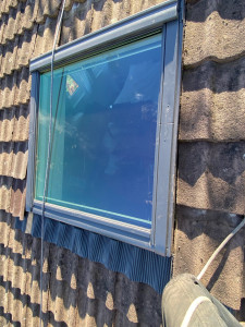 Photo de galerie - Pose de Velux en réno 114x118 (après) 