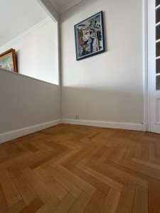 Photo de galerie - Ponçage d’un parquet 