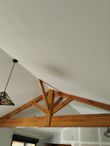 Photo de galerie - Réalisation plafond cathédrale.