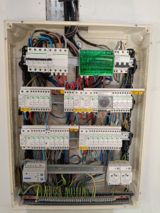 Photo de galerie - Câblage tableau électrique