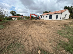 Photo de galerie - Terrassement préparation mise au propre 