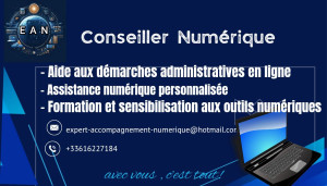 Photo de galerie - Pour bien démarrer avec son ordinateur, tablette ou téléphone et ne plus avoir de retenue pour aller sur internet .