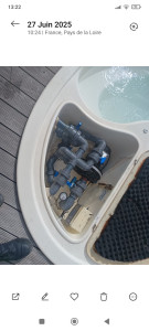 Photo de galerie - Avant : filtration dans escatop