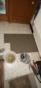 Photo de galerie - Réalisation d’une chape à sec