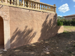 Photo de galerie - Remise en enduit d’une façade