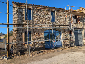 Photo de galerie - Piquage des joints 
