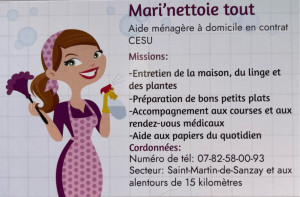 Photo de galerie - Je vous proposes mes service à domicile 