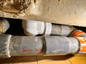 Photo de galerie - Remplacement bonde de douche 