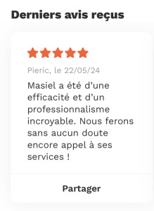 Photo de galerie - Mes clients sont très satisfait de mes prestations.