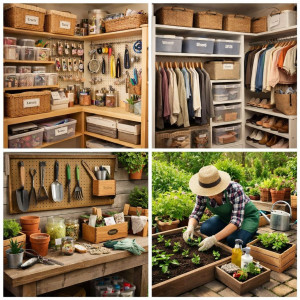 Photo de galerie - Rangement, organisation, petit jardinage