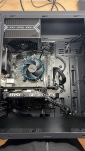 Photo de galerie - Montage d’un PC de jeu