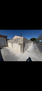 Photo de galerie - Suite réfection de mur