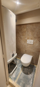 Photo de galerie - Installation de wc suspendu et ballon d'eau chaude 