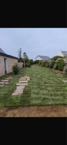 Photo de galerie - Après pose de pelouse 