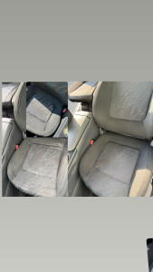 Photo de galerie - Nettoyage complète de siège d’une Citroën.