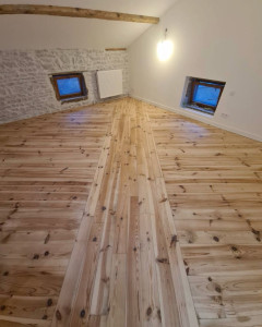 Photo de galerie - Pose de parquet - Revêtement de sol