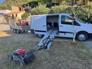 Photo de galerie - Entretient des oliviers et débroussaillage 