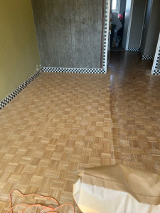 Photo de galerie - Pose de parquet - Revêtement de sol