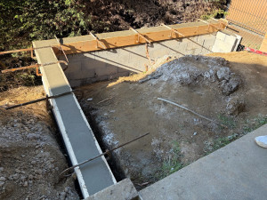 Photo de galerie - Fondation mur fini 