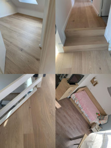 Photo de galerie - Pose de parquet - Revêtement de sol