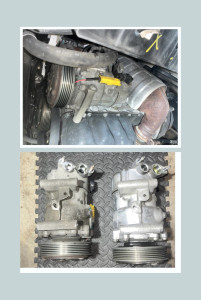 Photo de galerie - Remplacement du compresseur de Clim.