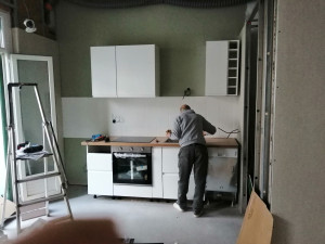 Photo de galerie - Pose de cuisine équipée 