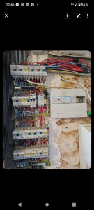 Photo de galerie - Renovation d'un tableau électrique en vue d'une installation d'une PAC