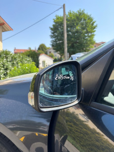 Photo de galerie - Changement rétroviseur gauche 