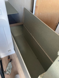 Photo de galerie - Création d’un meuble sur mesure 