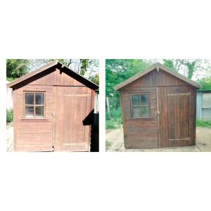 Photo de galerie - Rénovation de cabanons de jardin 