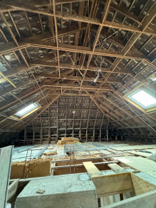 Photo de galerie - Pièce avant Isolation et finition 