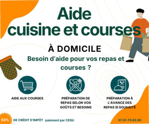 Photo de galerie - Aide cuisine et course