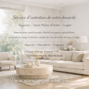 Photo de galerie - Service d'entretien de votre domicile