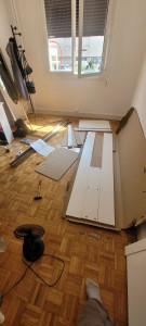 Photo de galerie - Montage lit IKEA