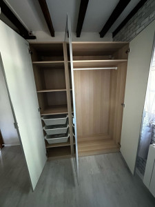 Photo de galerie - Montage et installation d'un dressing IKEA. 