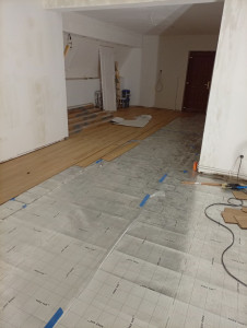 Photo de galerie - Pose de parquet - Revêtement de sol